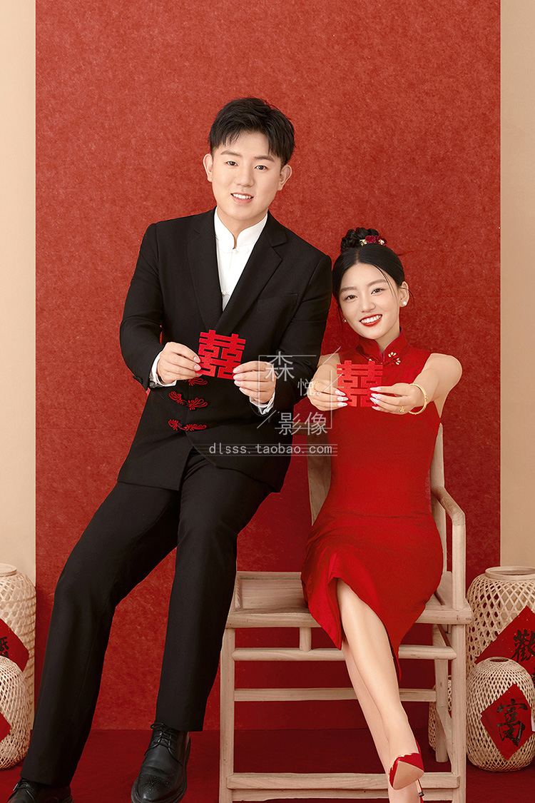 FA2165中式婚纱照